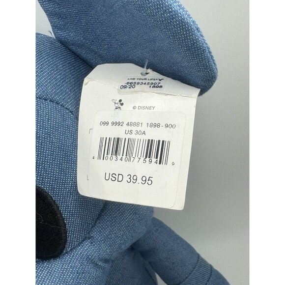 Mickey Mouse Disney X AE American Eagle Blue Denim Special Edition Plush 13" - Picture 6 of 11